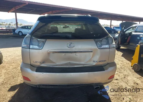 2006 Lexus Rx 400H из США, поврежденный, VIN JTJHW31U260008207